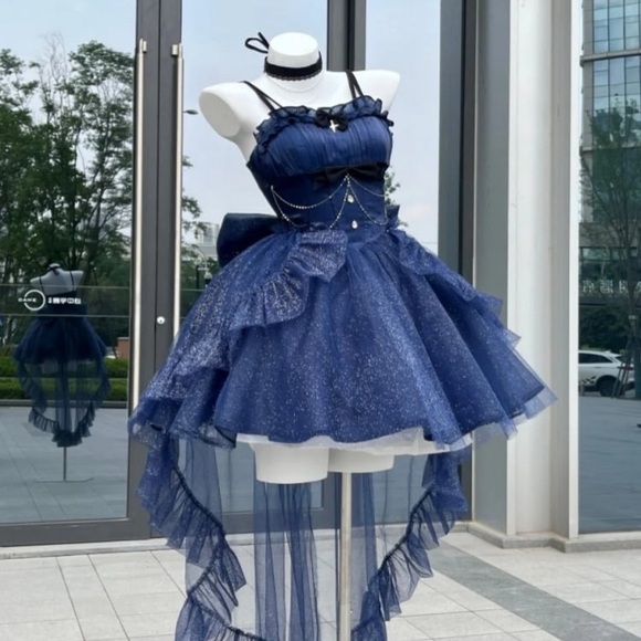 Glittering Princess Dress Set by Platycodon House 💙 - Picture 10 of 15